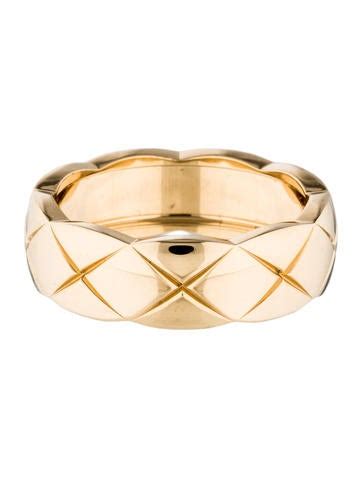 chanel ring zwart|Chanel ring 18k gold.